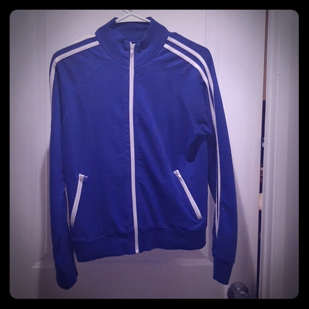 Blue Jacket Juniors Medium Zip Up Lightweight
